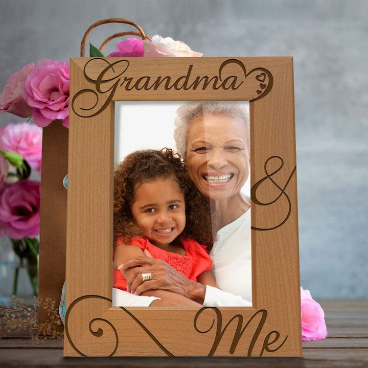 Grandma and Me, I Love You Grandma, Best Grandma WoodFrame