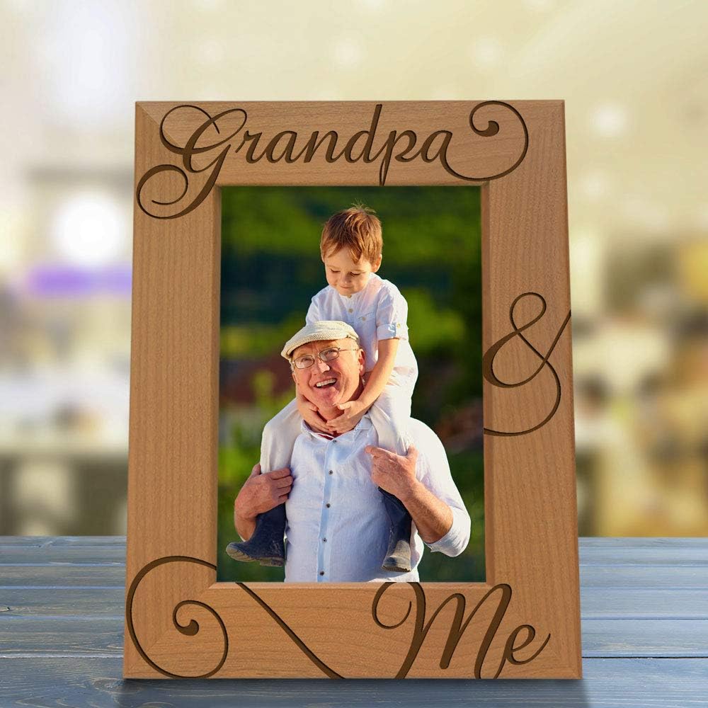 I Love You Grandpa  & Me Wood Frame