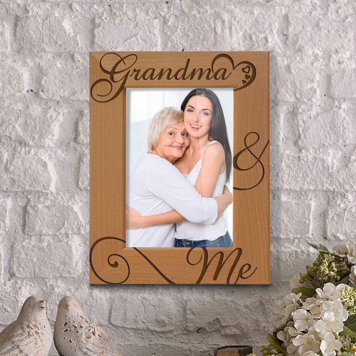 Grandma and Me, I Love You Grandma, Best Grandma WoodFrame