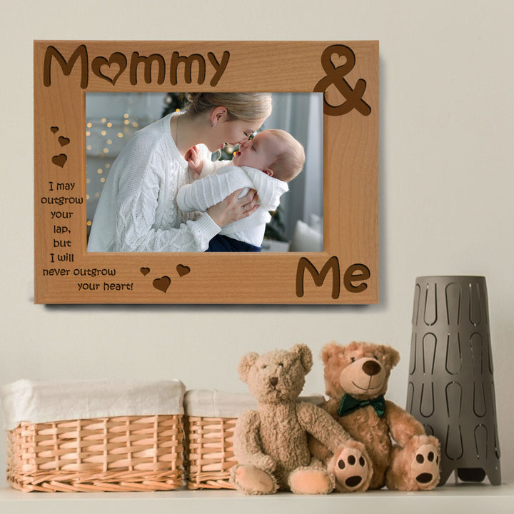 Mommy and Me Wood Frame, Mommy and Me Poem Wood Frame