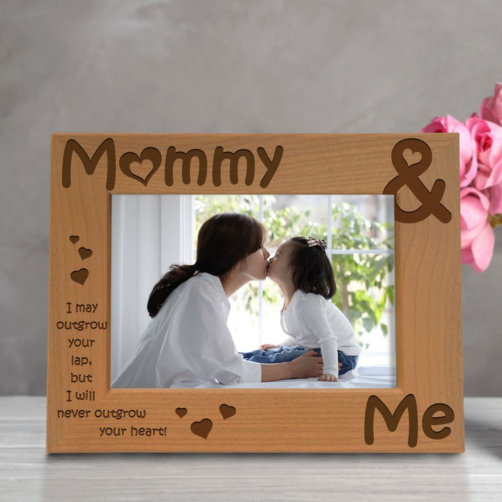 Mommy and Me Wood Frame, Mommy and Me Poem Wood Frame