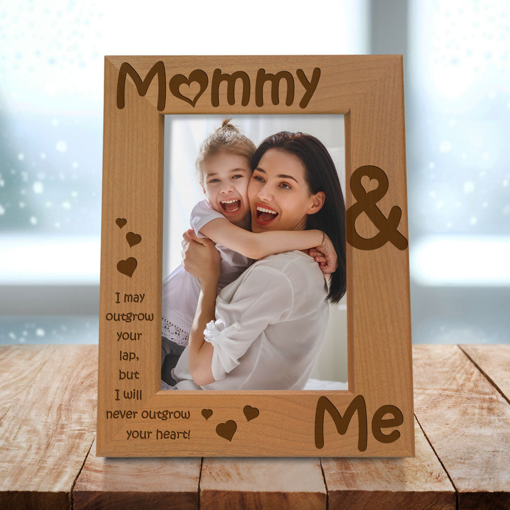 Mommy and Me Wood Frame, Mommy and Me Poem Wood Frame