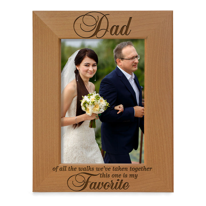 Dad Favorite Walk Wood Frame, Daddy Favorite Walk Wood Frame