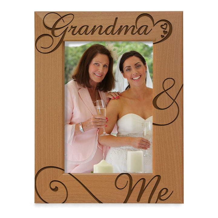 Grandma and Me Wood Frame, Grandpa and Me Wood Frame