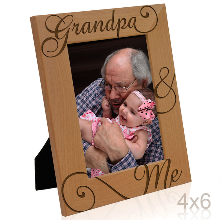 Grandma and Me Wood Frame, Grandpa and Me Wood Frame