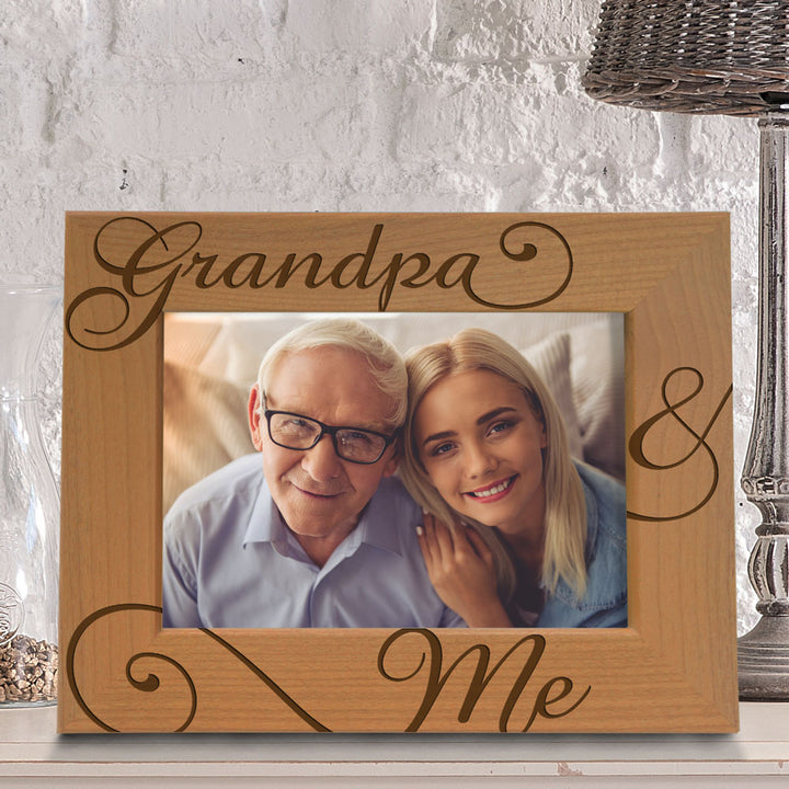 Grandma and Me Wood Frame, Grandpa and Me Wood Frame