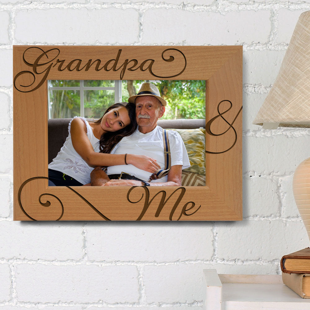 Grandma and Me Wood Frame, Grandpa and Me Wood Frame