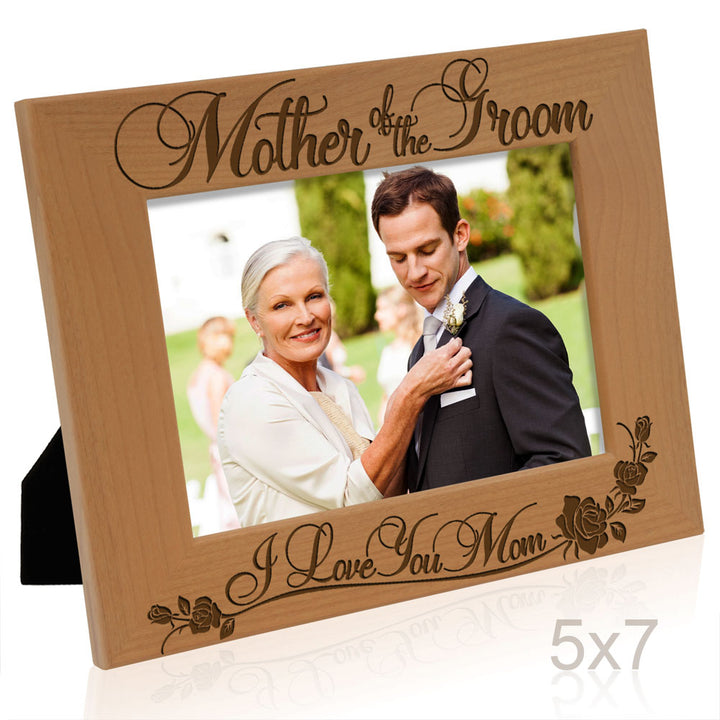 Mother of the Bride Wood Frame, Mother of the Groom Wood Frame