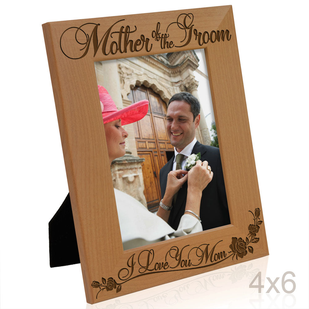 Mother of the Bride Wood Frame, Mother of the Groom Wood Frame