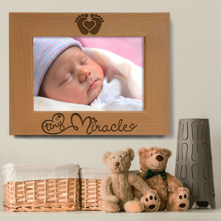 Tiny Miracle Sonogram Wood Frame