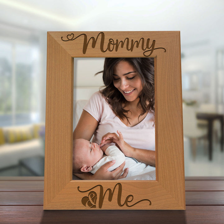 Mommy and Me Wood Frame, Mommy and Me Poem Wood Frame