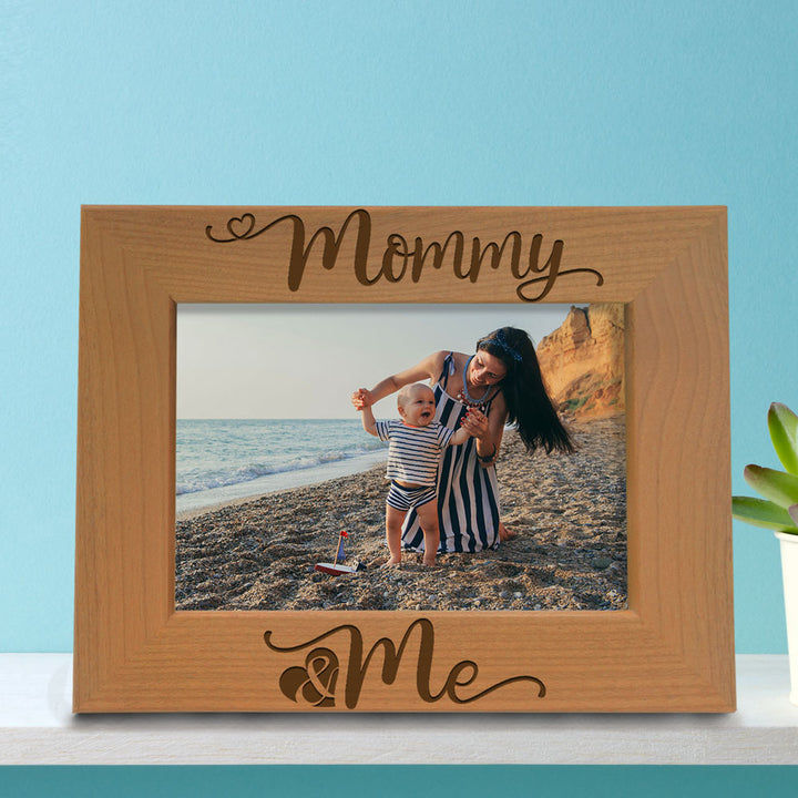 Mommy and Me Wood Frame, Mommy and Me Poem Wood Frame