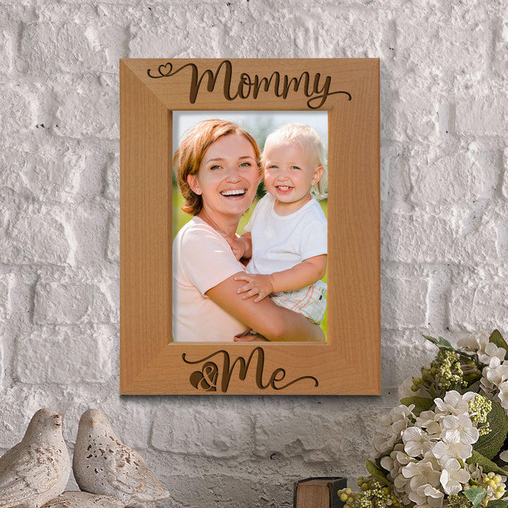 Mommy and Me Wood Frame, Mommy and Me Poem Wood Frame